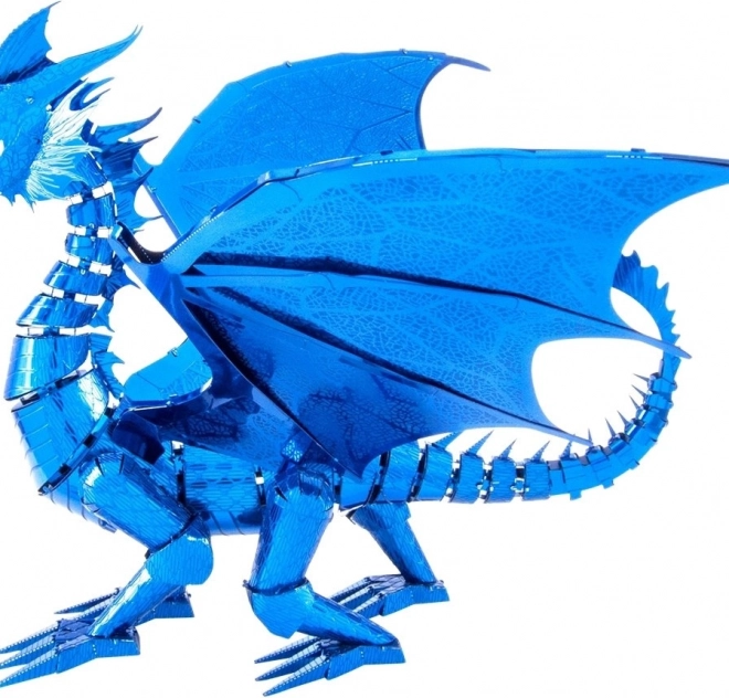 3D-Puzzle Blauer Drache Metal Earth