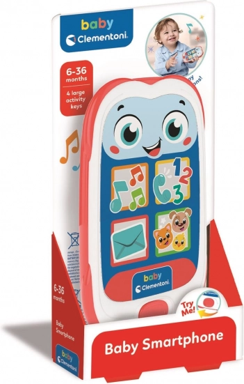 Baby Clementoni Interaktives Telefon für Kinder