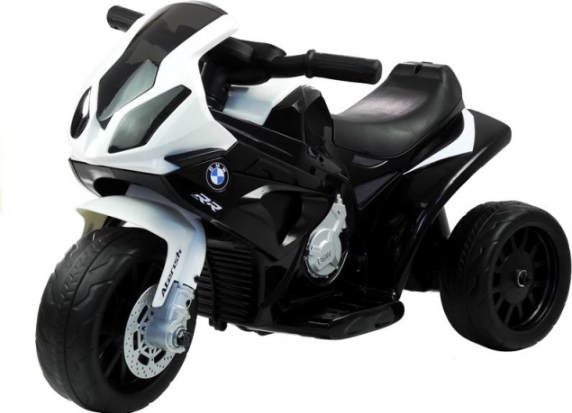 Dreirädriges Akkumulator-Motorrad BMW S1000RR Schwarz