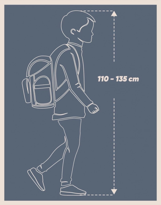 Baagl 3er-Set Zippy Rennwagen: Schultasche, Federmäppchen, Beutel