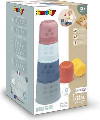 Stapelturm LITTLE SMOBY – magische Pyramide für Kinder