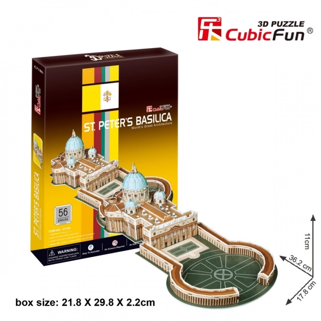 CubicFun: Petersdom 3D Puzzle