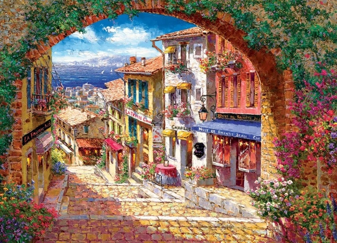 Cobble Hill Puzzle Gewölbter Durchgang nach Cagne 500 Teile