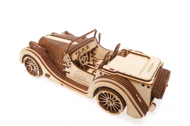 Ugears Mechanisches Holzpuzzle Auto VM-01 Roadster