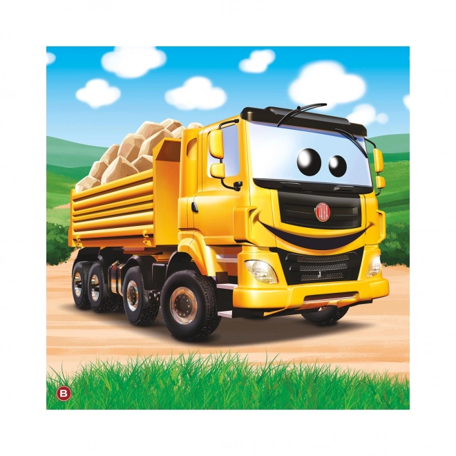 Kinderpuzzle Tatra 60 Teile