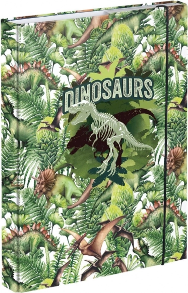 BAAGL Mappen für Schulhefte A5 Dinosaurier