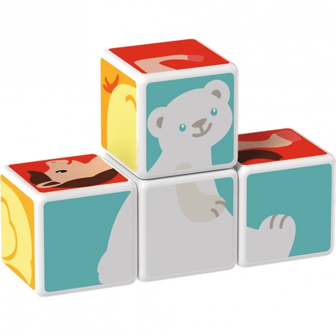 Magnetische Bausteine Magicube Lustige Tiere