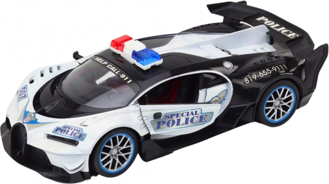 Realistischer sportlicher Polizeilook