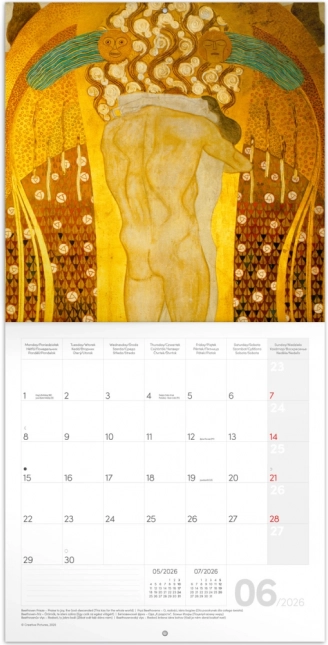 Notizkalender Gustav Klimt 2026