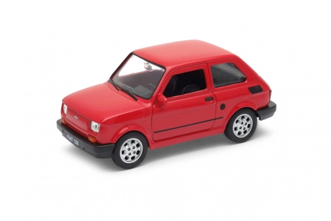 Welly Fiat 126 Maluch 1:34 Dunkelblau