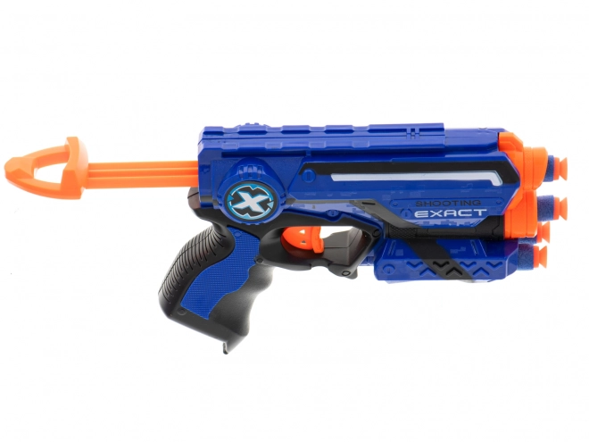 Schaumstoffmaschinenpistole NERF + Zielscheibe + 8 Pfeile