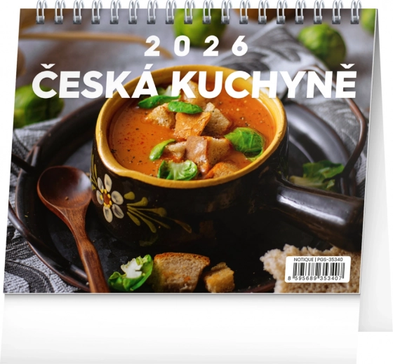 Tischkalender Böhmische Küche 2026