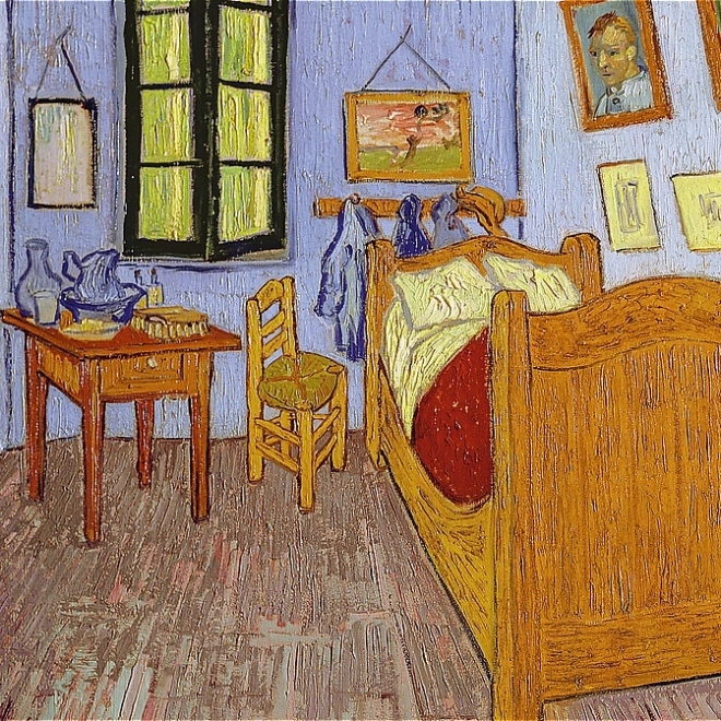 Künstlerisches Puzzle mit Rahmen Schlafzimmer in Arles 500 Teile