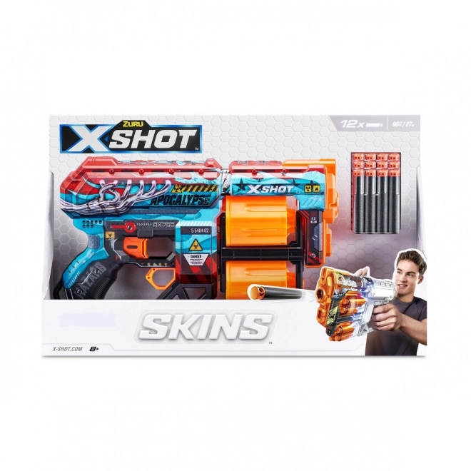 X-Shot Blaster Skins Dread mit 12 Schüssen