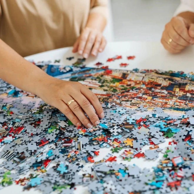 Puzzle 500 Teile Urlaub mit Stitch - Lilo und Stitch