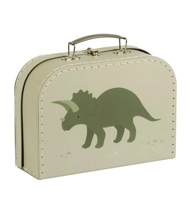 Set von zwei Pappkoffern Dinosaurier