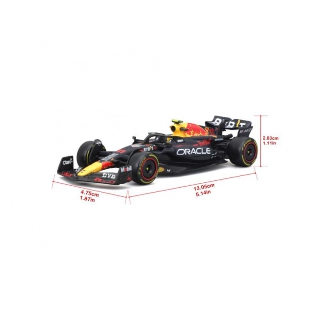 Bburago Modellauto Red Bull Racing RB19 Formel 1 2023