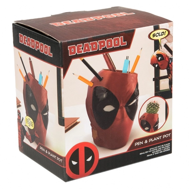 Keramik Stiftehalter Deadpool