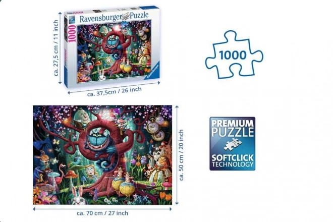 Ravensburger Puzzle Alice im Wunderland 1000 Teile