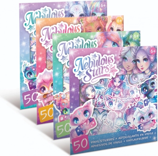 50 Aufkleber in jedem Set