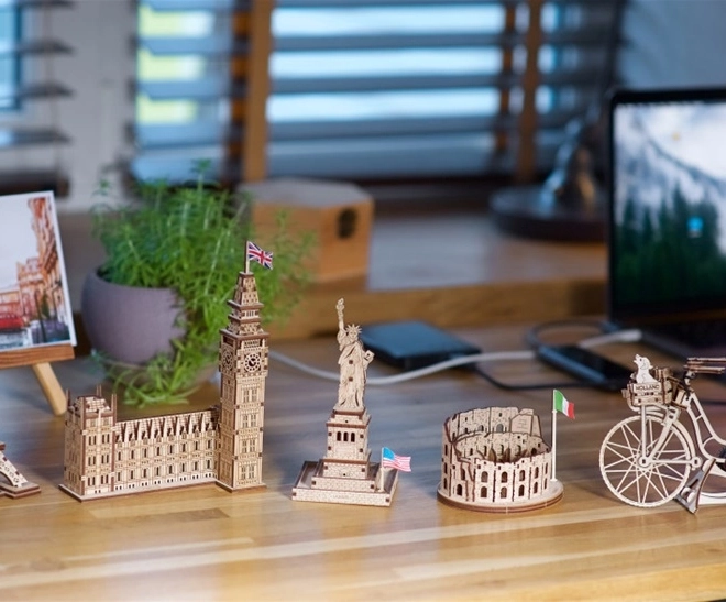 Ugears 3D Holzmechanisches Puzzle Kolosseum