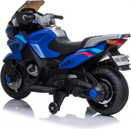Kinderakku-Motorrad Blau