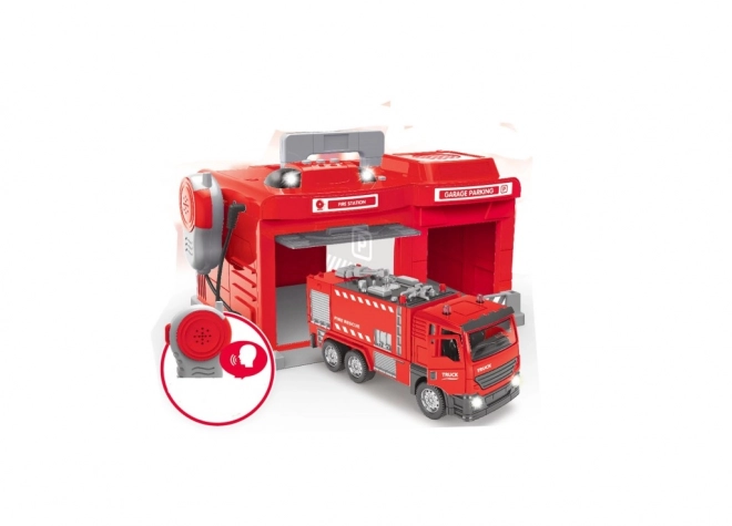 Feuerwehr Spielset – Garage