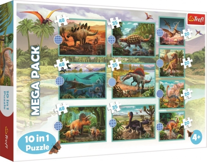 Dinosaurier-Welt Puzzle Set für Kinder