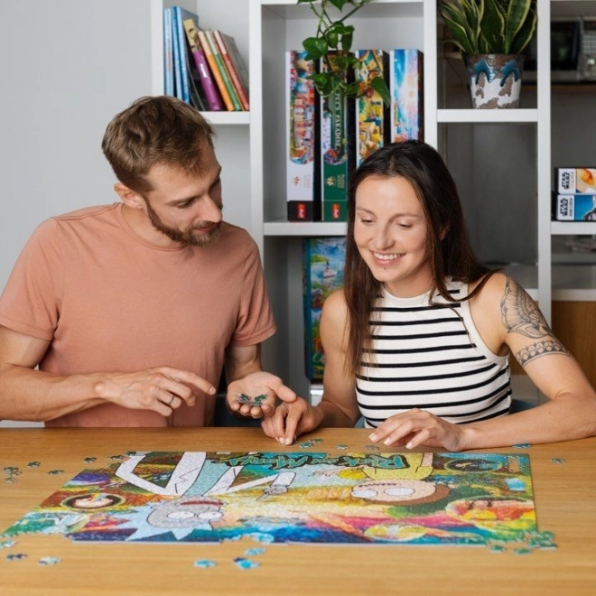 Trefl Puzzle Premium Plus: Rick und Morty 1000 Teile