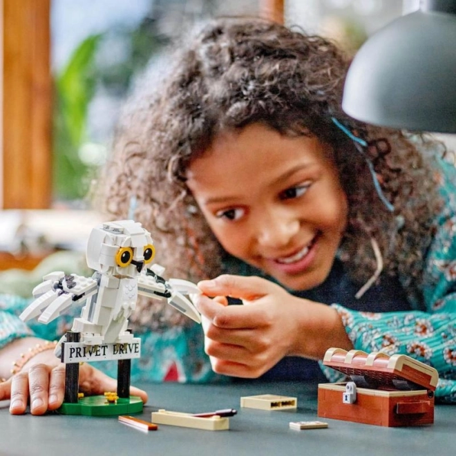 Lego Harry Potter Hedwig bei Privet Drive