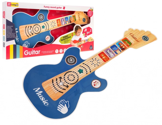 Kinder E-Gitarre mit Lichtfunktion