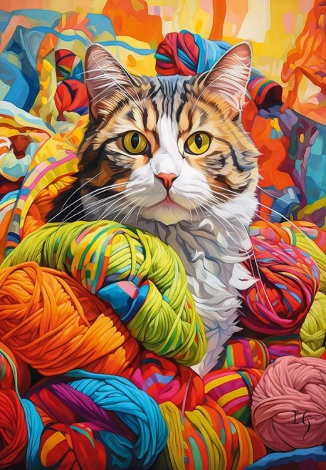 Puzzle Katzeneskapaden 500 Teile