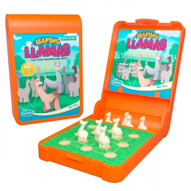 ThinkFun Flip & Play Llamaspringen Spiel