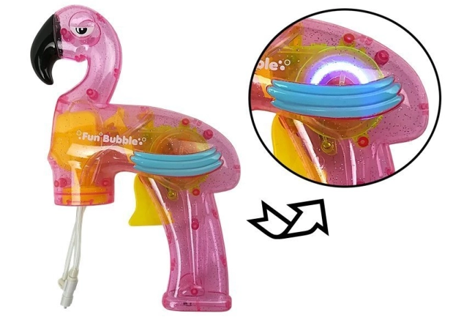 Kreatives Design in Form eines Flamingos
