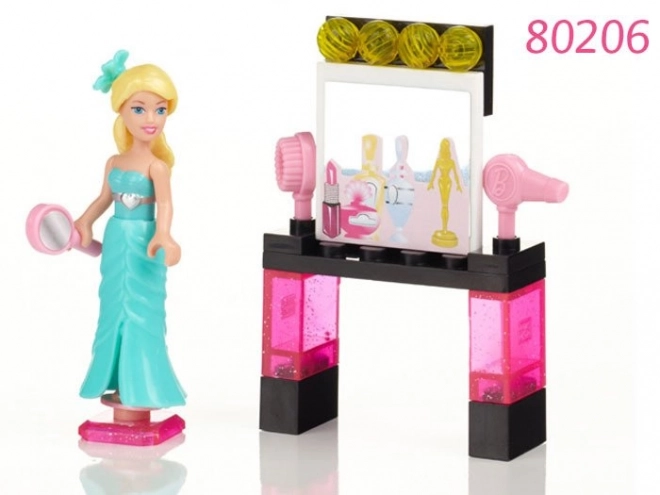 Mega Bloks Barbie-Puppe passend für Bauklötze