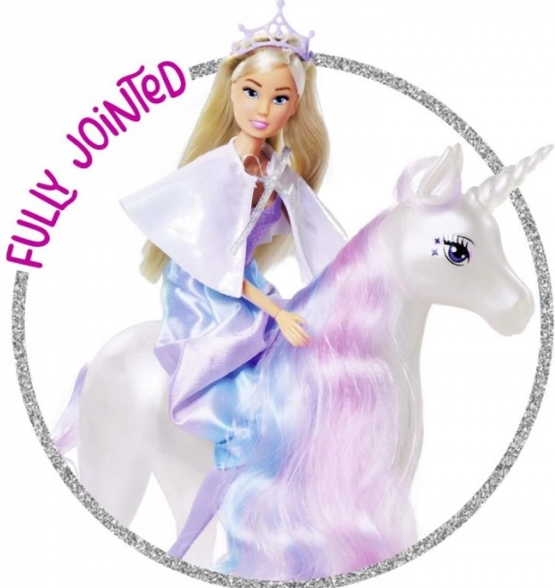 Puppe Steffi mit Einhorn