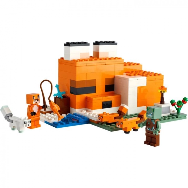 Fuchsbau von Lego Minecraft