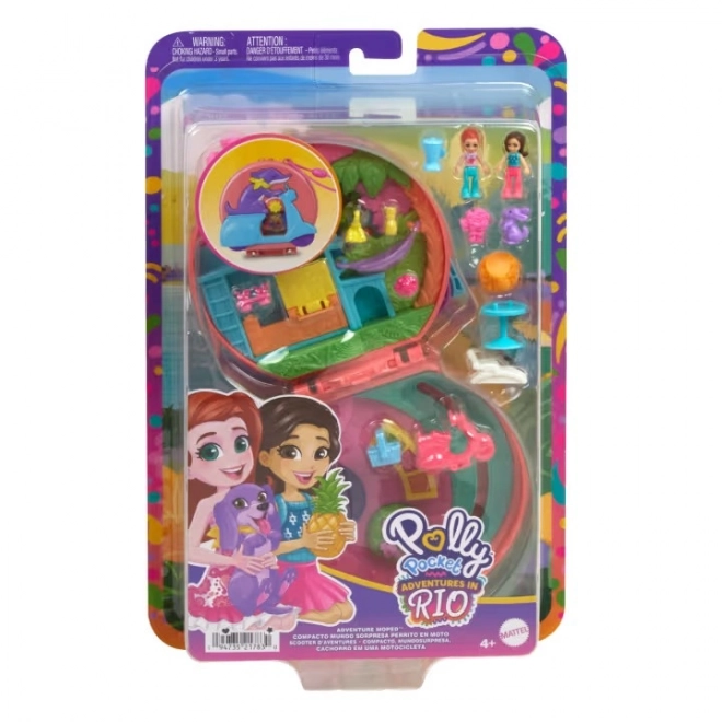 Polly Pocket Abenteuer Motorroller Kompakt