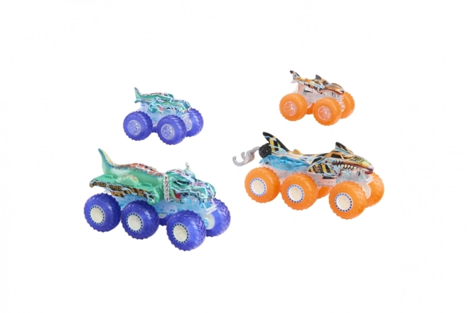 Hot Wheels Monster Trucks Power Smashers Tahač und Truck