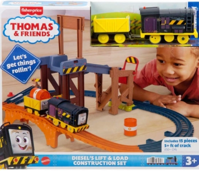 Diesel-Basis auf der Baustelle mit Thomas und Freunden