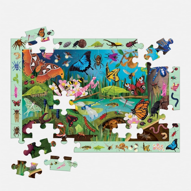 Doppelter Spaß: puzzeln und suchen