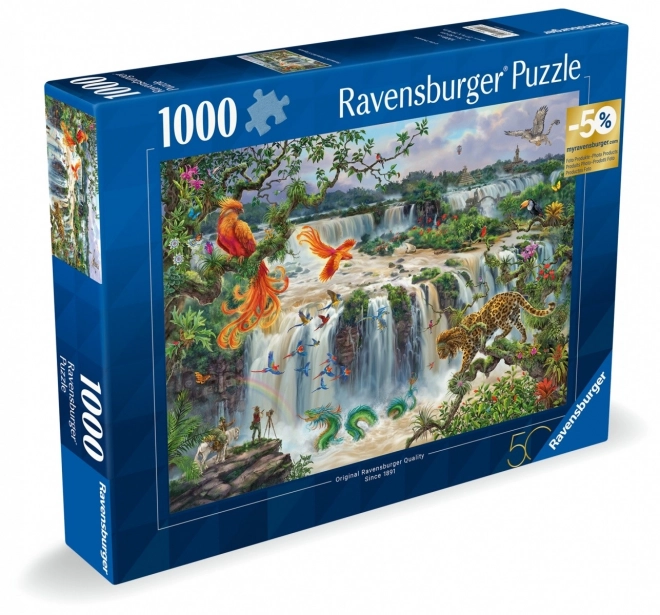 Ravensburger Puzzle Fantastische Iguazú-Wasserfälle 1000 Teile