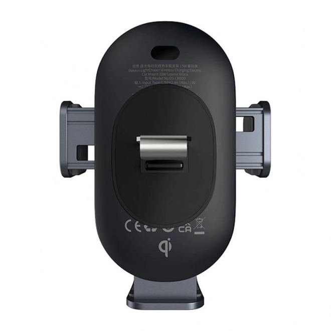 Auto Handyhalter mit induktiver Ladestation von BASEUS LightChaser (Schwarz)