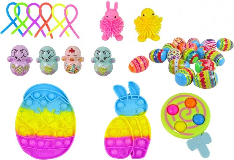 Bunte Ostereier und sensorische Vielfalt