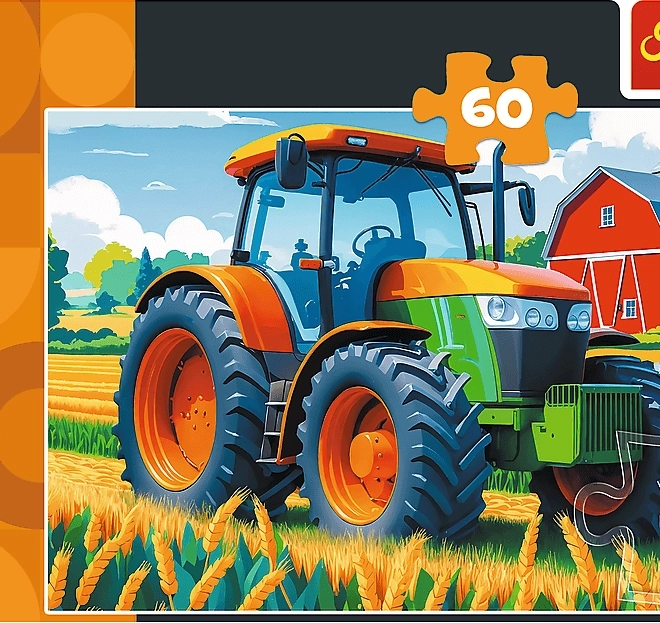 Trefl Puzzle Bauerwagen 60 Teile