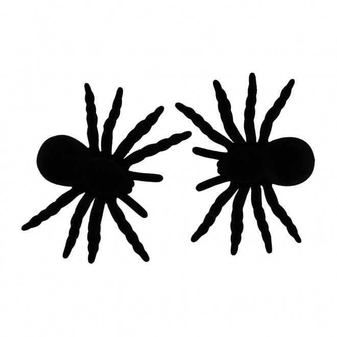 Halloween-Dekoration: Schwarze Spinne