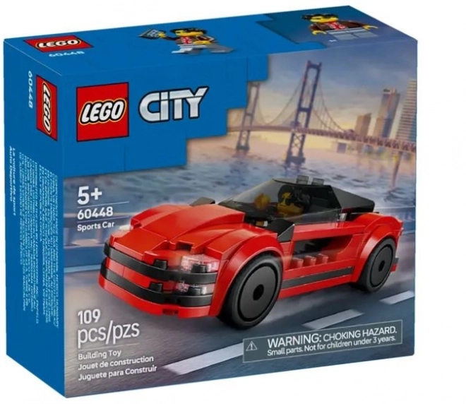 Lego Stadt Roter Sportwagen