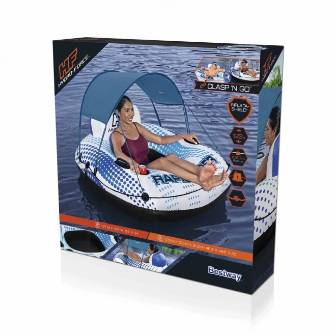 Schwimmring mit Sonnendach 137cm Bestway