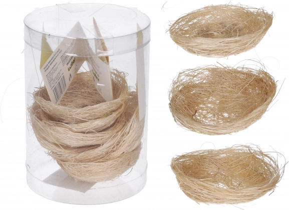 Deko-Nest 8 cm – natur