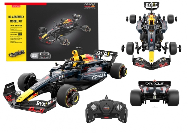 Konstruktionsspielzeug Auto RC Red Bull F1 Rennwagen Blau